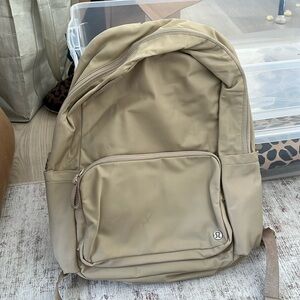 Lululemon Tan Backpack